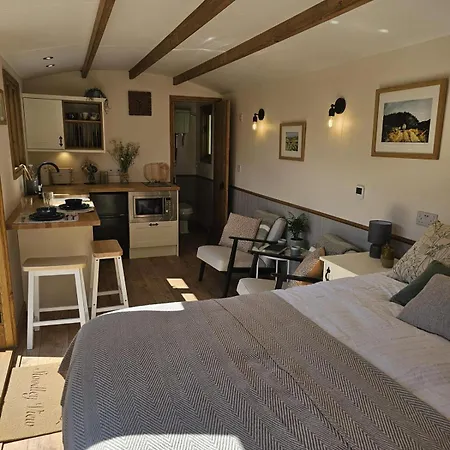 Stoodley View Shepherd Huts Todmorden Esterno foto
