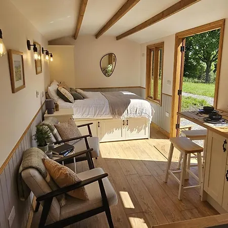 Stoodley View Shepherd Huts Todmorden Esterno foto