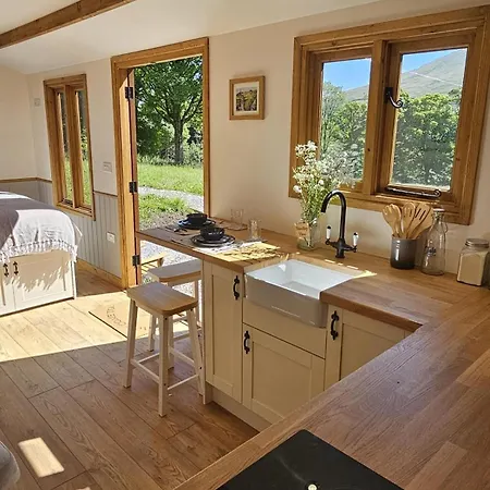 Stoodley View Shepherd Huts Todmorden Esterno foto